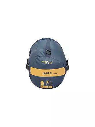 MERU | Saco de dormir de fibra sintética Isar 6 Comfort 42x21cm 1350g |